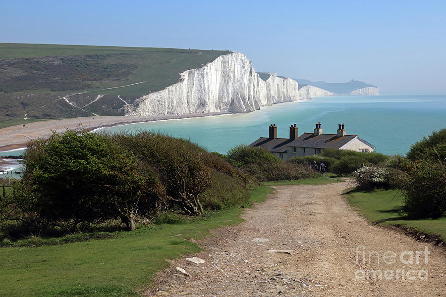 Seven Sisters East Sussex Photograph by Julia Gavin