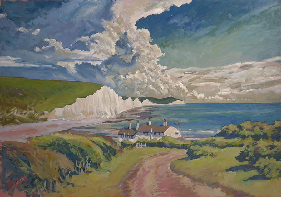 Seven Sisters Painting - Seven Sisters by Nop Briex