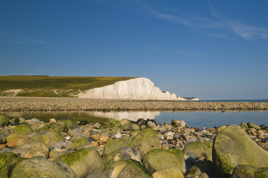 Sussex Photograph - Seven Sisters Sussex by Chris Pickett
