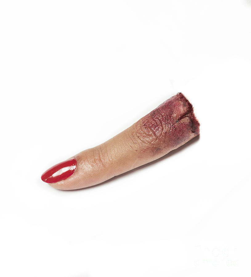 Severed Female Finger Special Effects Make Up Photograph by JM Travel Photography