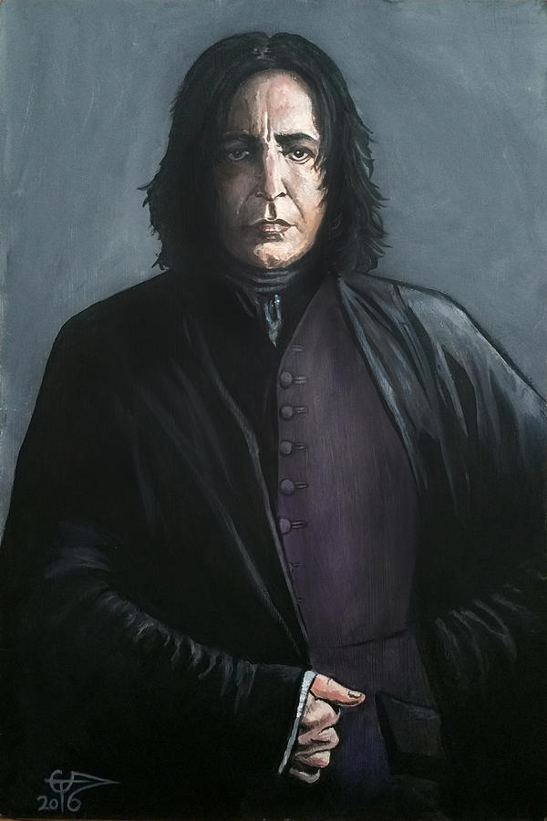 Severus Snape Painting by Tom Carlton - Fine Art America