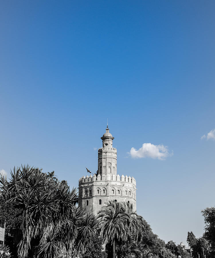 Sevilla - Torre del Oro and the Sky  Photograph by AM FineArtPrints
