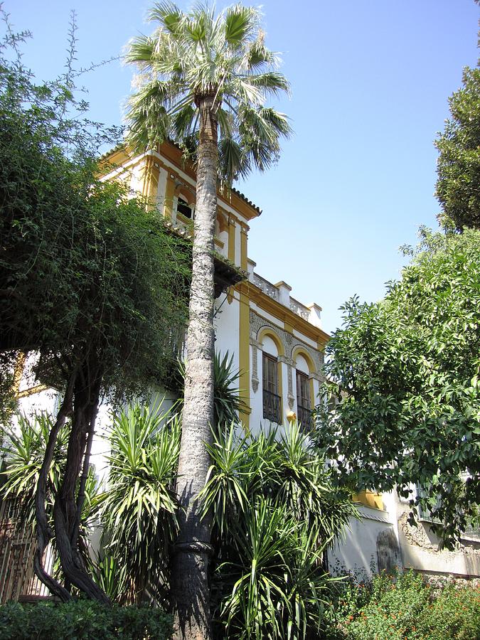 Seville Architectural Garden Villa Spain Photograph by John Shiron