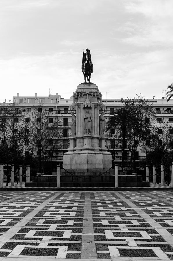 Seville architecture of Plaza Nueva Photograph by AM FineArtPrints