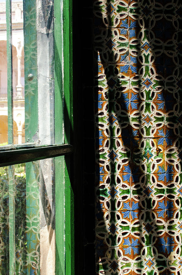Seville - Azulejos detail Photograph by AM FineArtPrints