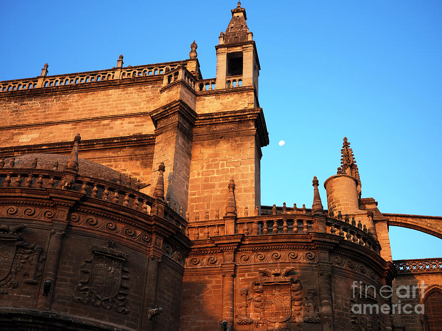 Seville Cathedral Morning Colors Photograph by John Rizzuto