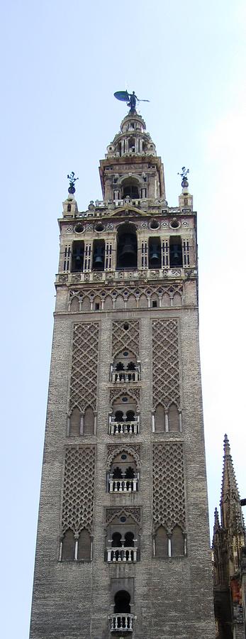 Seville Giralda Tower II Spain Photograph by John Shiron