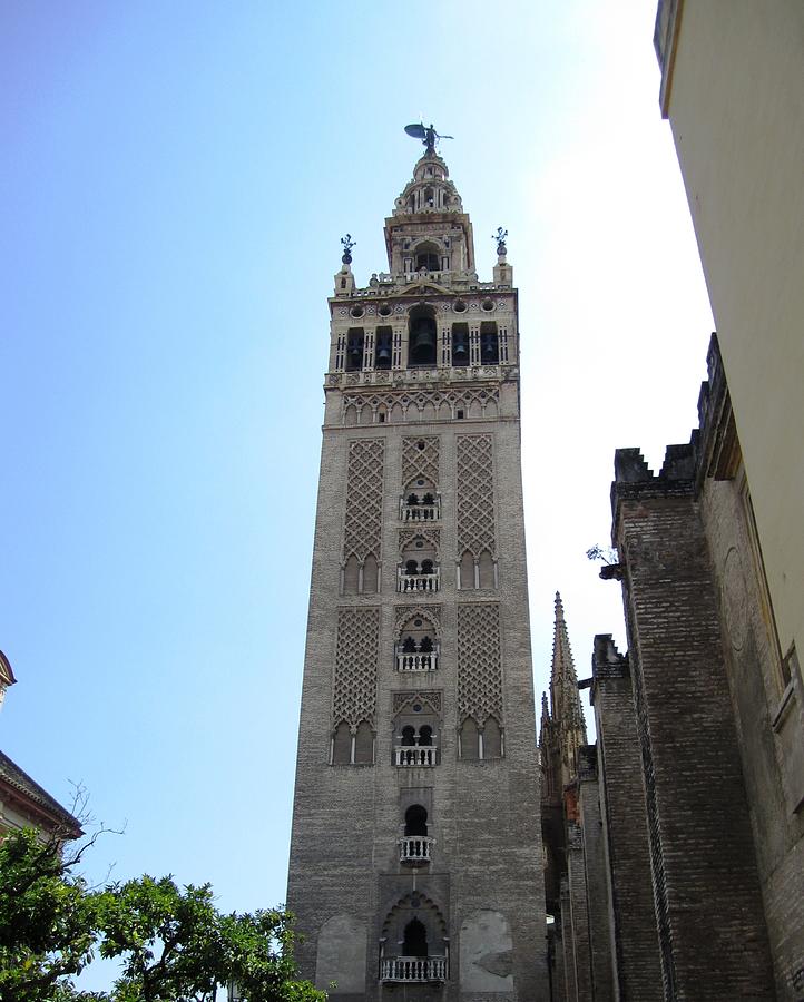 Seville Giralda Tower III Spain Photograph by John Shiron