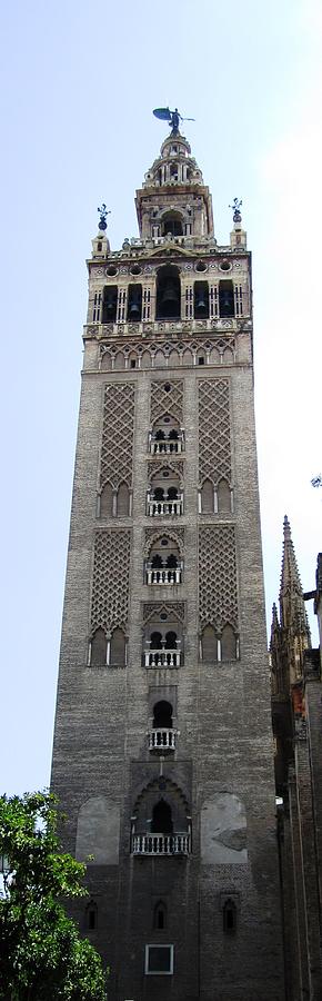 Seville Giralda Tower Spain Photograph by John Shiron