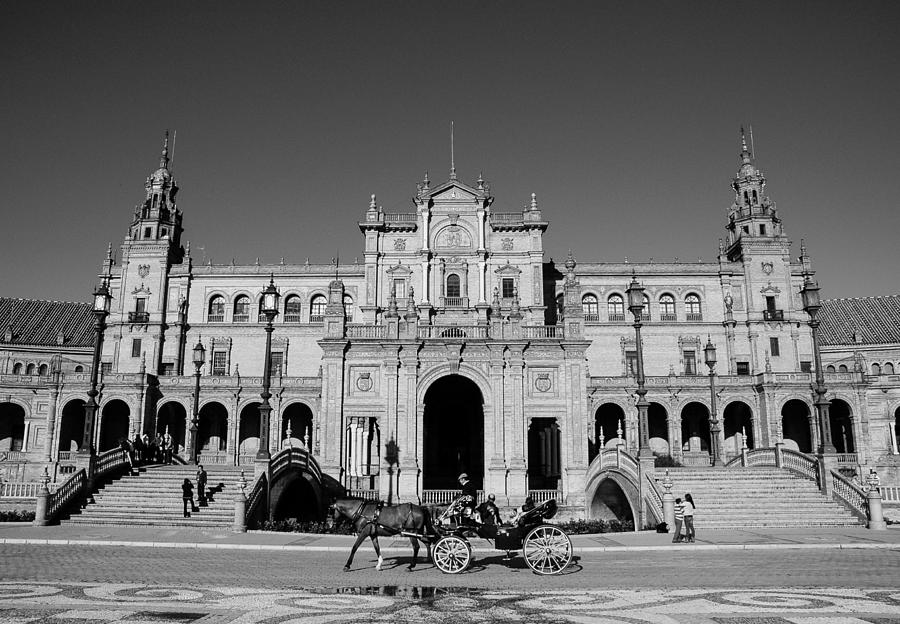 Seville - Plaza de Espana 5 Photograph by AM FineArtPrints