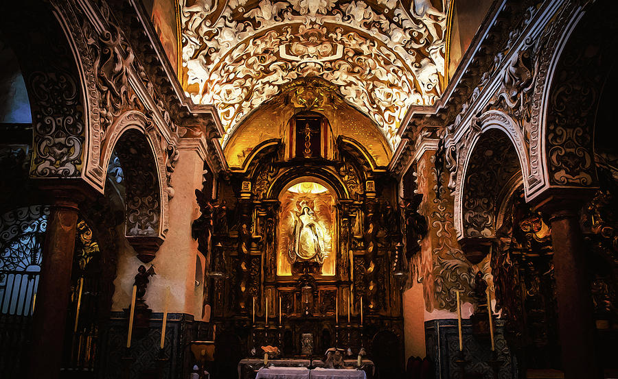 Seville - The Church of Santa Maria La Blanca - 01 Painting by AM FineArtPrints