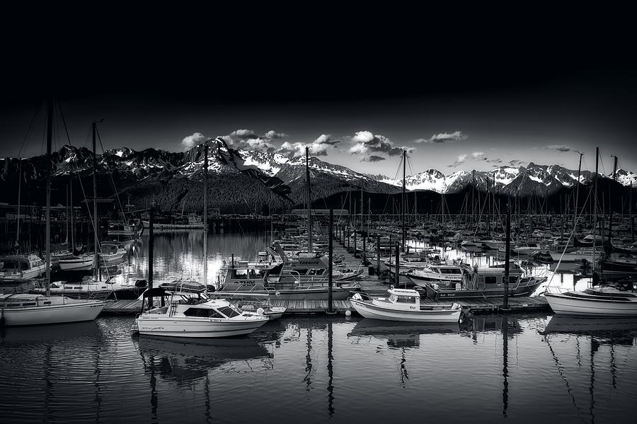 Boat Photograph - Seward Marina by Mountain Dreams