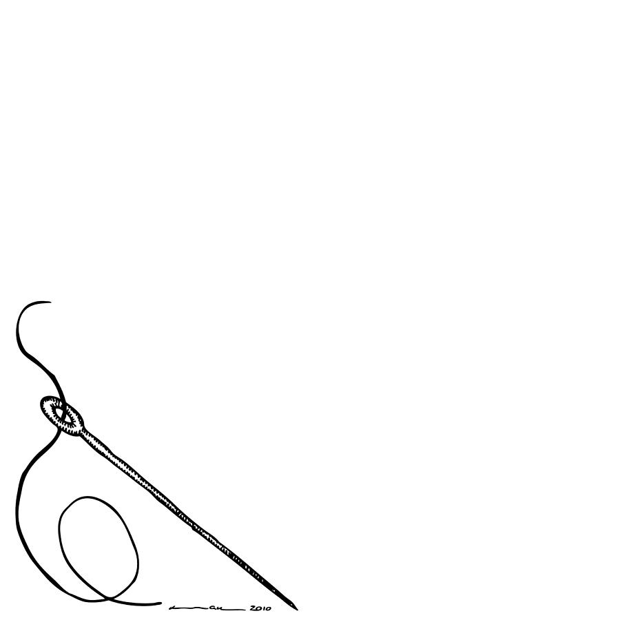 Thimble and needle sketch by lhfgraphics Vectors  Illustrations with  Unlimited Downloads  Yayimages