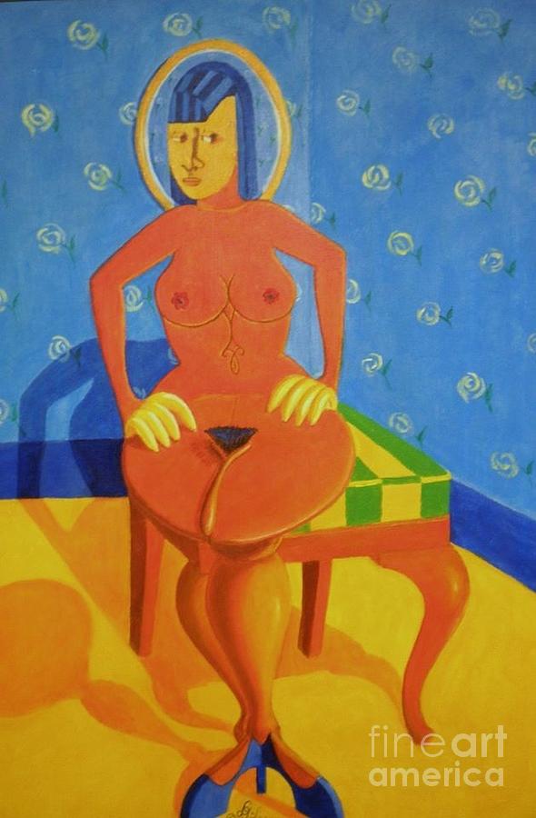 Sex Appeal of a Dinette Set. Painting by David G Wilson