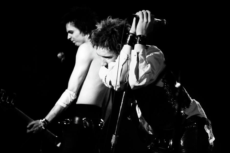 Sex Pistols John and Sid 1978 Photograph by Chris Walter
