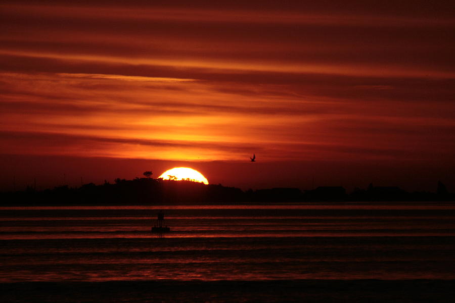Sexton Island Sunrise Photograph by Christopher J Kirby