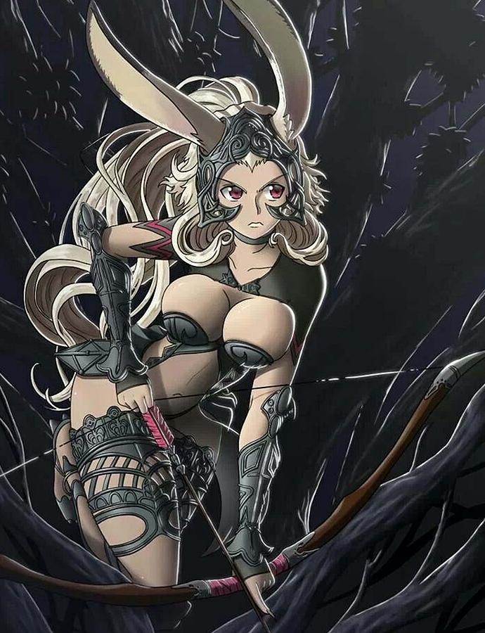 Sexy Bunny Fran Digital Art by Maax.