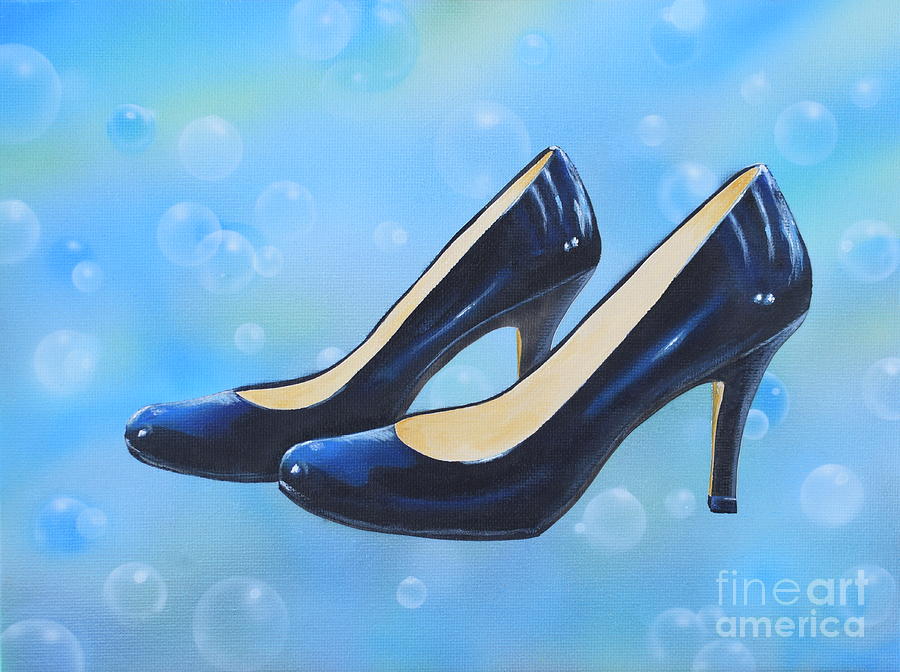 Sexy Shoes Painting by Mary Scott