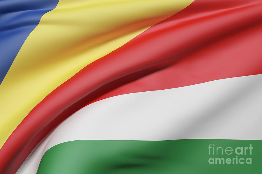 Seychelles flag waving Digital Art by Enrique Ramos Lopez - Fine Art ...