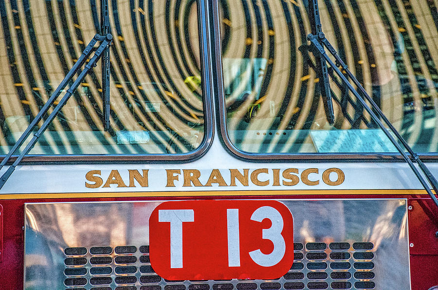 SF Fire T13 Photograph by Ed Broberg