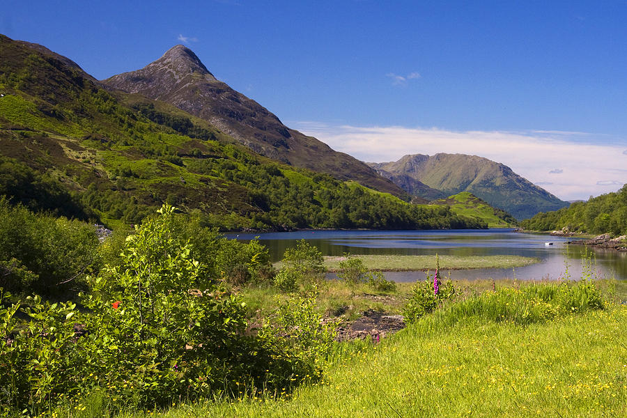 Sgurr na Ciche from Kinlochleven Photograph by John McKinlay