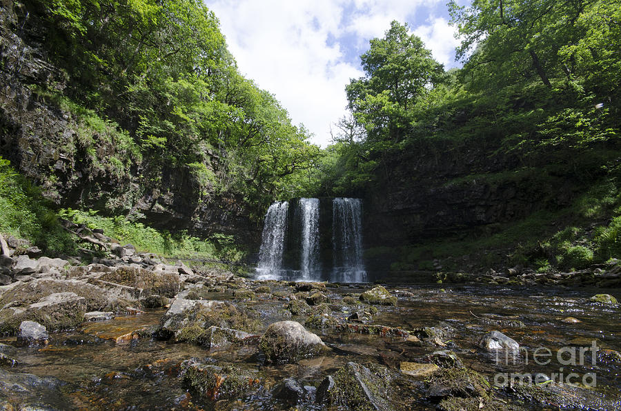 Sgwyd yr Eira Waterfall 1 Photograph by Steev Stamford