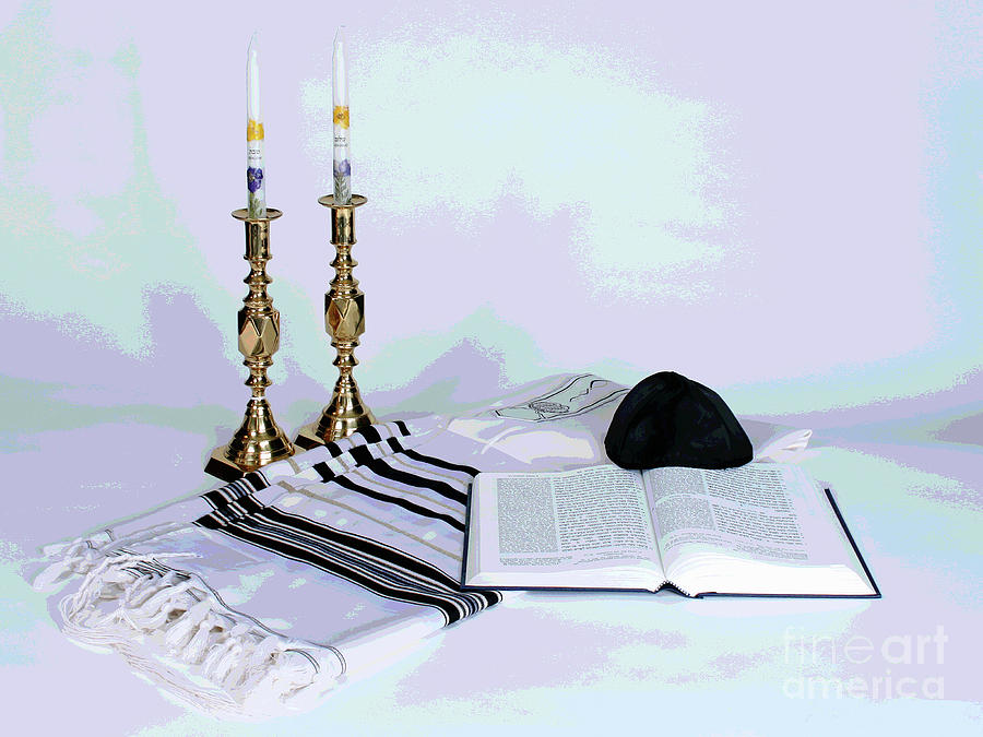 Shabbos Candles Photograph by Larry Oskin