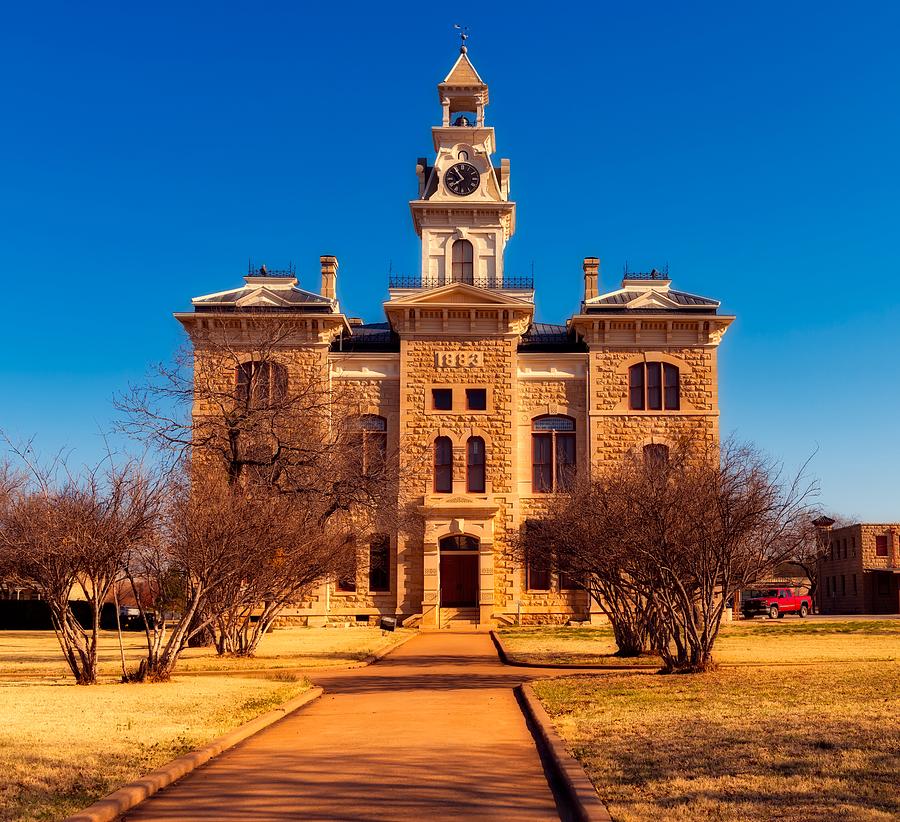 Shackelford County Courthouse Photograph by Mountain Dreams