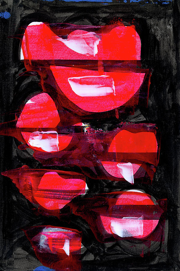 Shade of Red Painting by Tonya Doughty