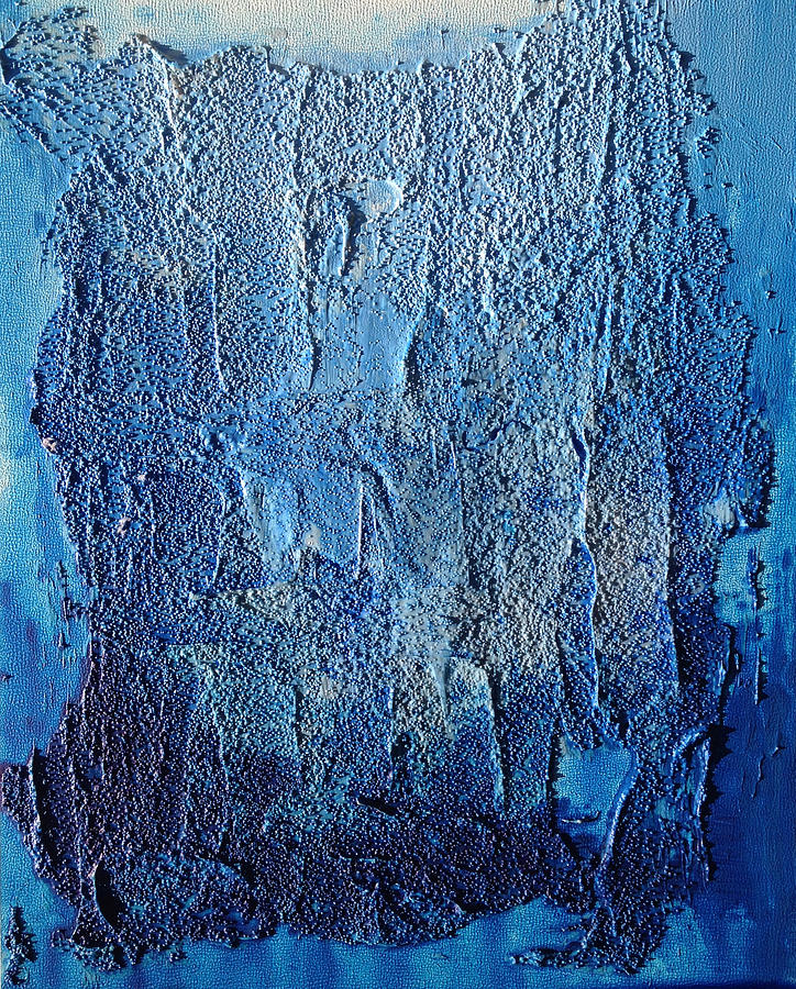 Shades of Blue Painting by Cathleen Klibanoff