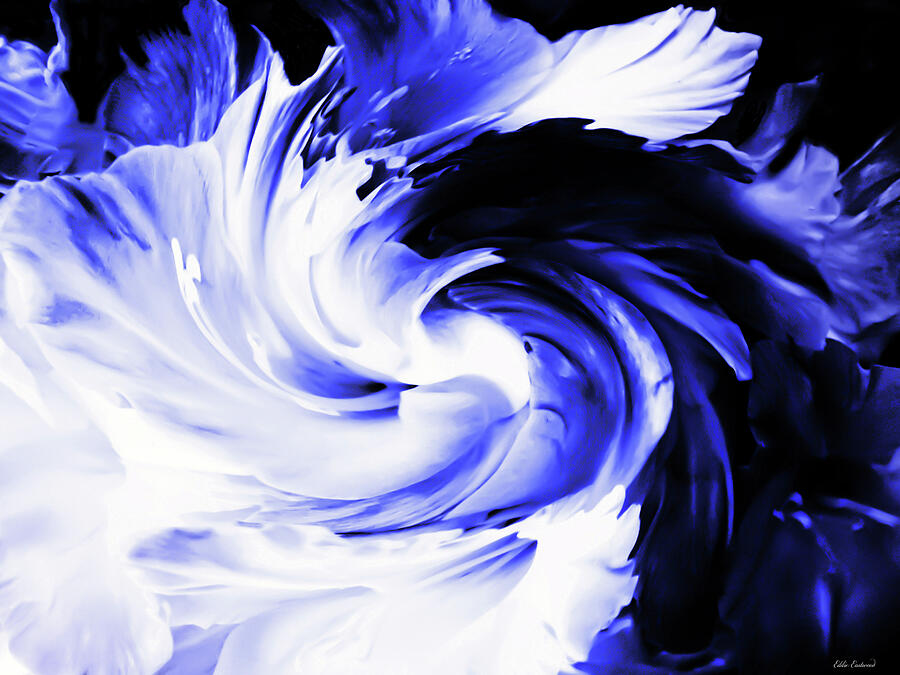 Shades of Blue Digital Art by Eddie Eastwood