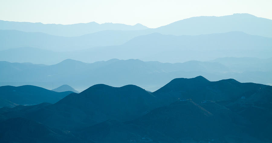 Overlook Photograph - Shades Of Blue by Nathaniel Kidd Overlook Photograph - Shades Of Blue by Nathaniel Kidd