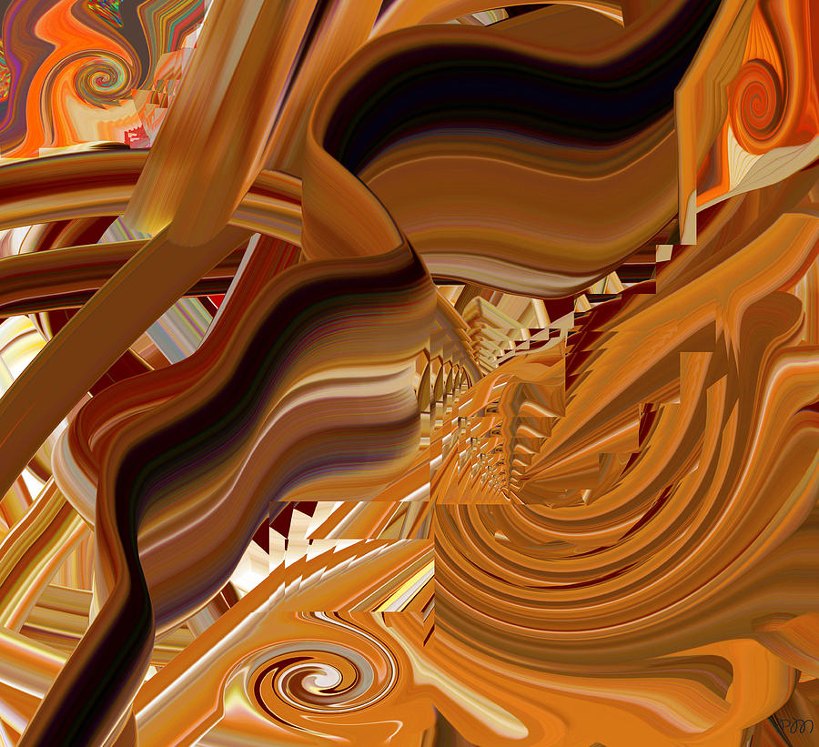 Shades of Brown Digital Art by Phillip Mossbarger