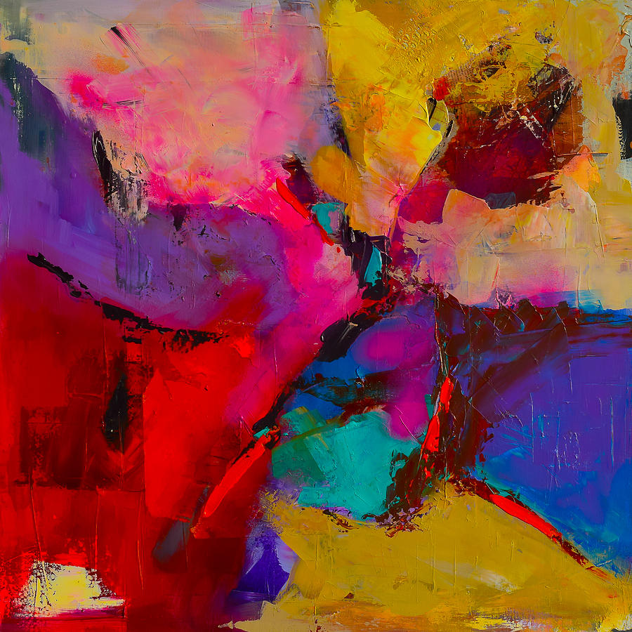 Shades of Colors - Art by Elise Palmigiani Painting by Elise Palmigiani