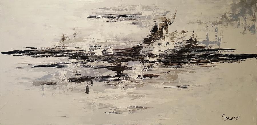 Shades of Grey Painting by Sunel De Lange