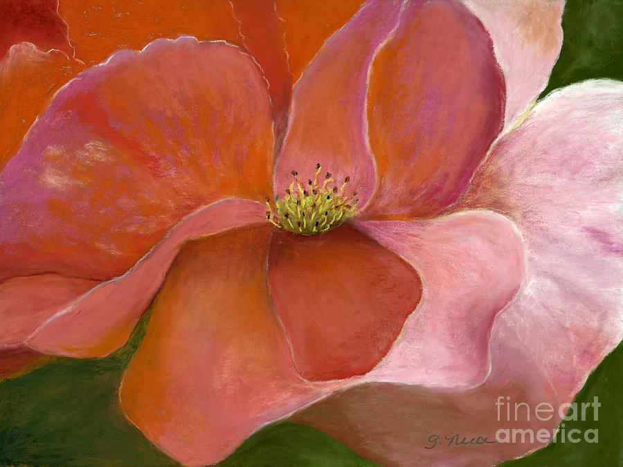 Shades of Pink Painting by Ginny Neece