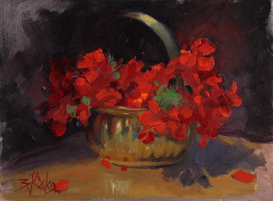 Shades of Red Painting by Billie Colson