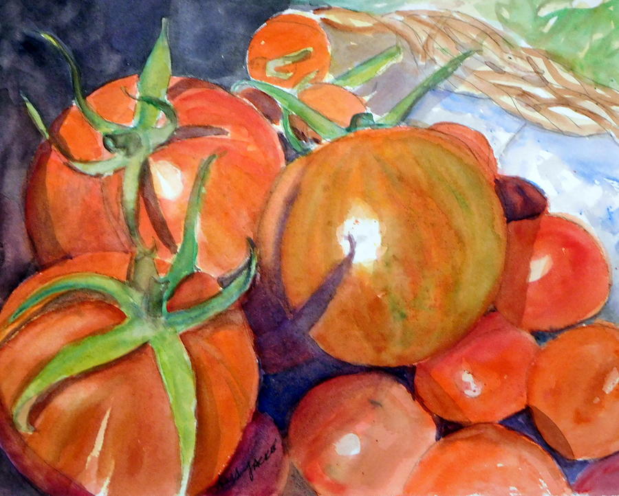 Shades of Ripening Painting by Anna Jacke