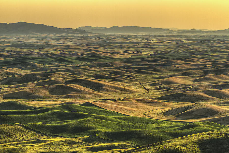 Shades of the Palouse Photograph by Mark Kiver