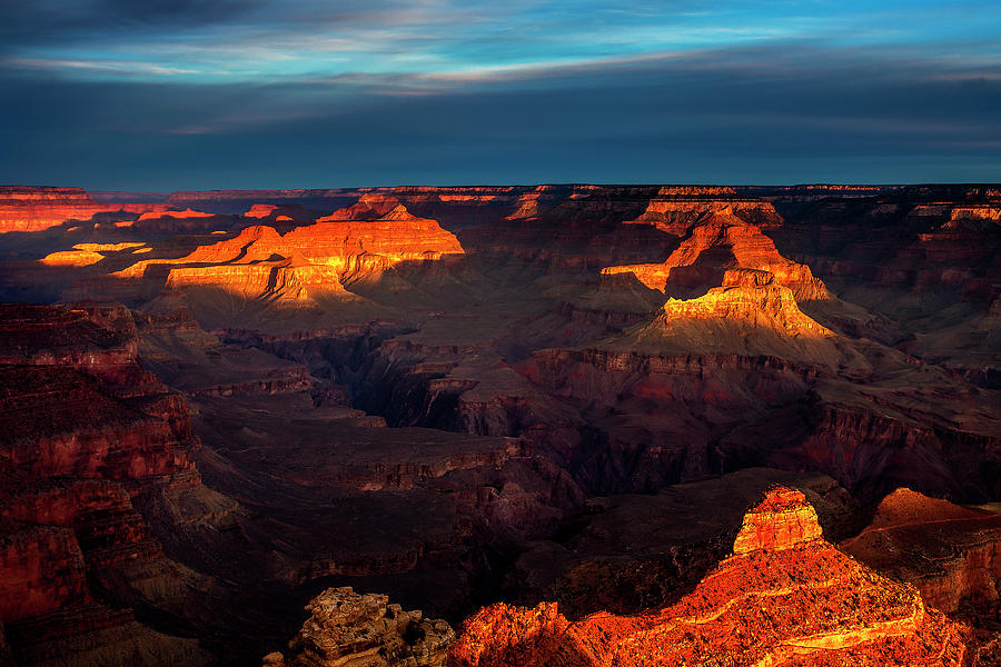 Shadow and Light Grand Canyon Photograph by Andrew Soundarajan