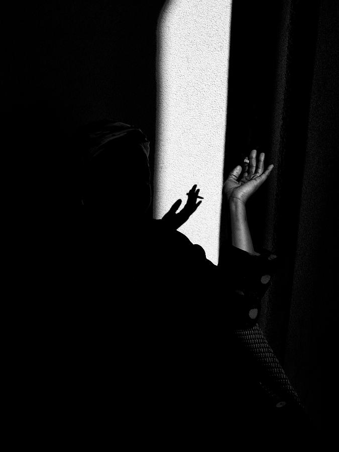 Shadow and Polka Dots Photograph by Hugh Smith