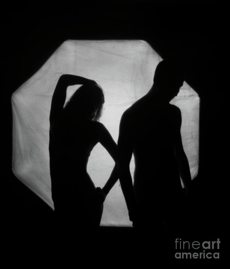 Shadow Couple Photograph by Scott Sawyer