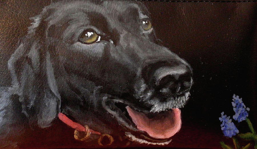 Shadow Good Boy Painting by Carol Russell