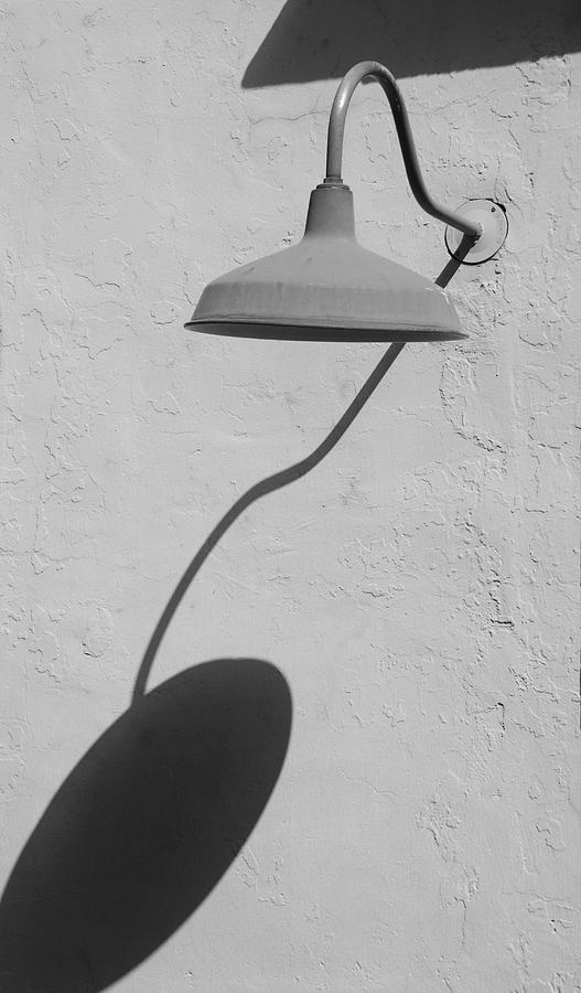 Black And White Photograph - Shadow Lamp by Rob Hans
