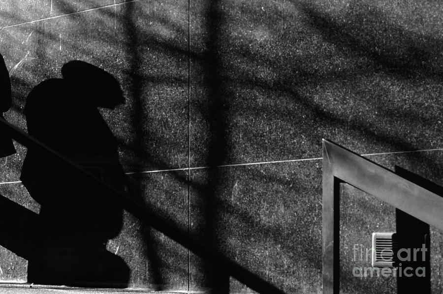 Man Photograph - Shadow Mystery by Jim Corwin
