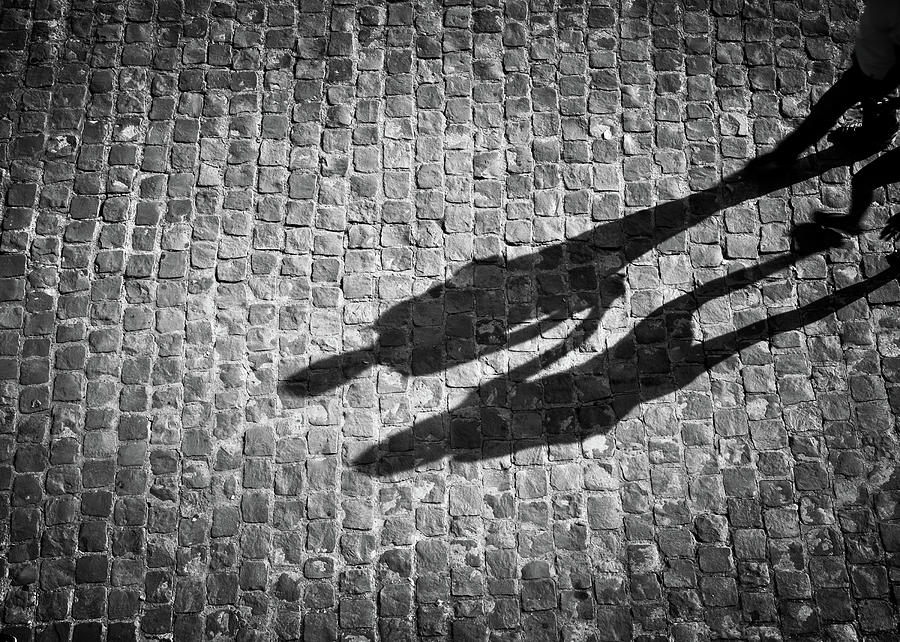 Shadow of couple holding hands Photograph by Dutourdumonde Photography