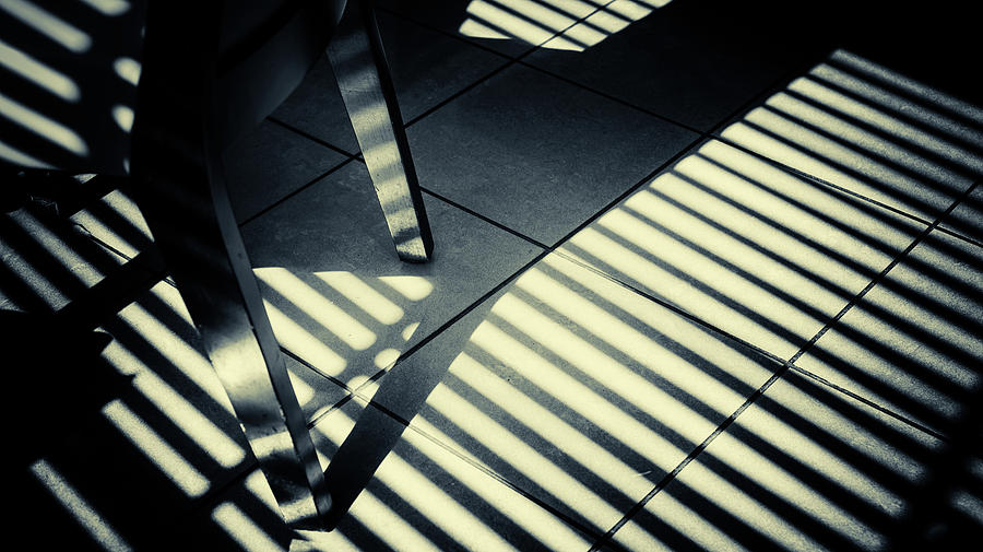 Shadow Slit Abstract Photograph by John Williams