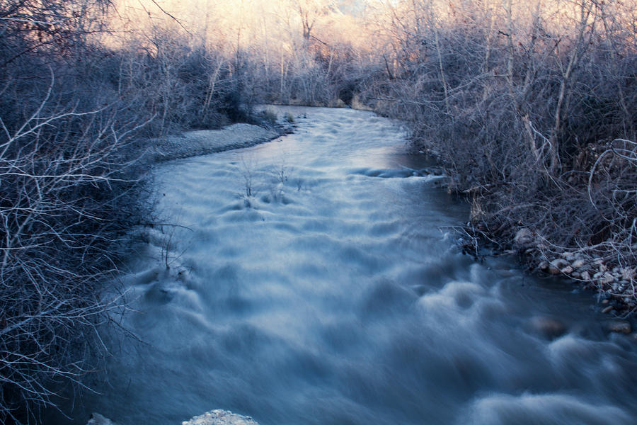 Shadowed Creek Photograph by K Bradley Washburn