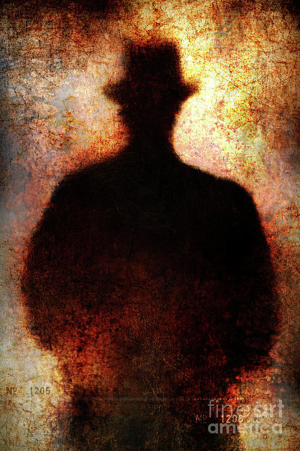 Shadowman with hat Photograph by Clayton Bastiani