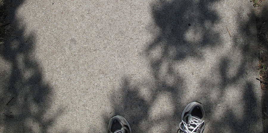 Shadows and Shoes 2  Photograph by Lyle Crump